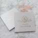 Modern Wedding Invitation Card Transparent Acrylic Invitation With Hard Cover